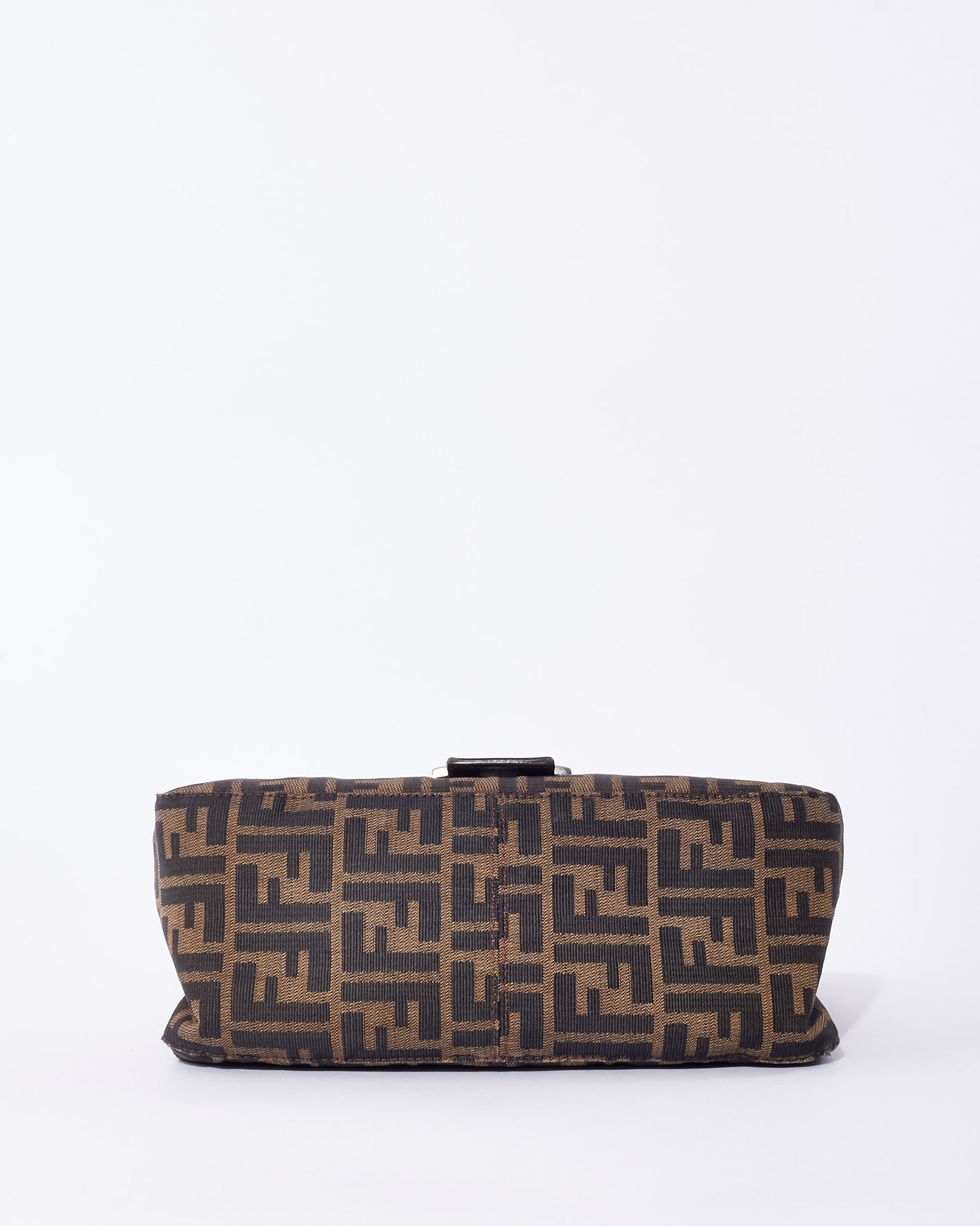 Fendi Zucca Canvas Mama Baguette Shoulder Bag