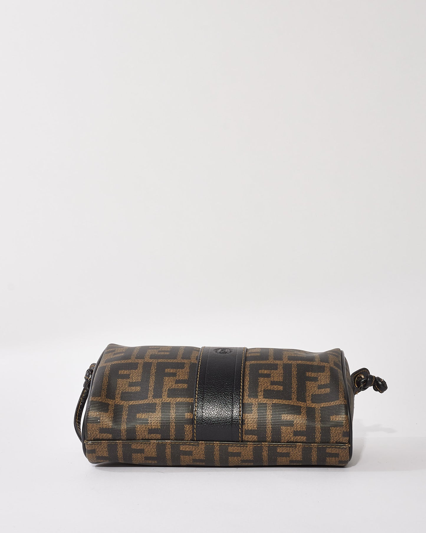 Fendi Vintage Zucca Coated Canvas Crossbody Bag