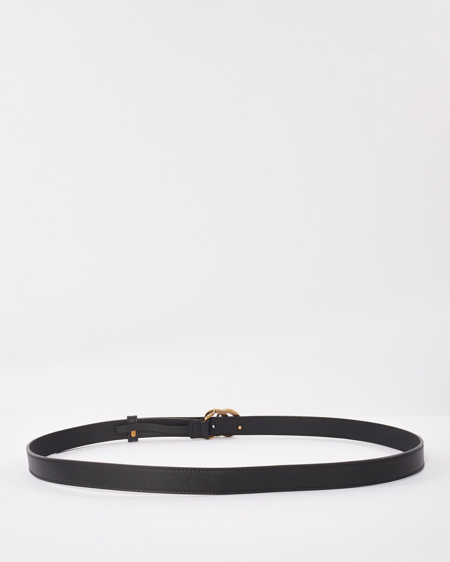 Gucci Marmont GG Pearl Logo Thin Belt - 95/38