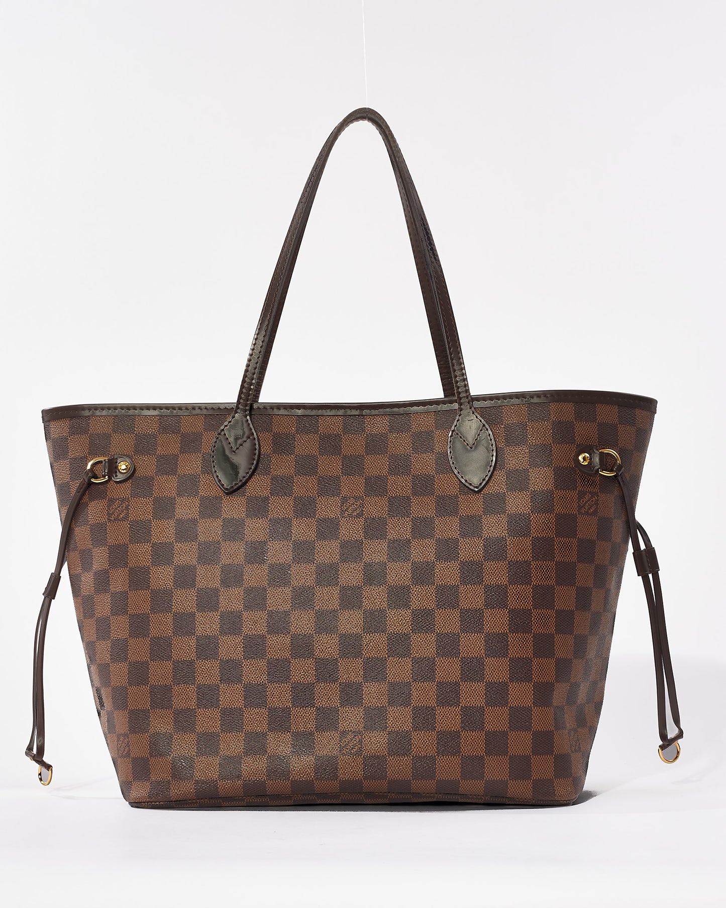 Louis Vuitton Damier Ebene Canvas MM Neverfull Tote Bag NO POUCH