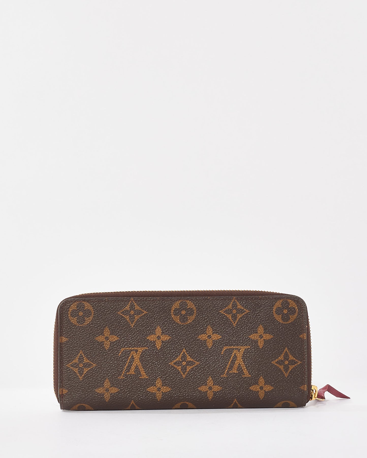 Louis Vuitton Monogram Coated Canvas Clemence Wallet