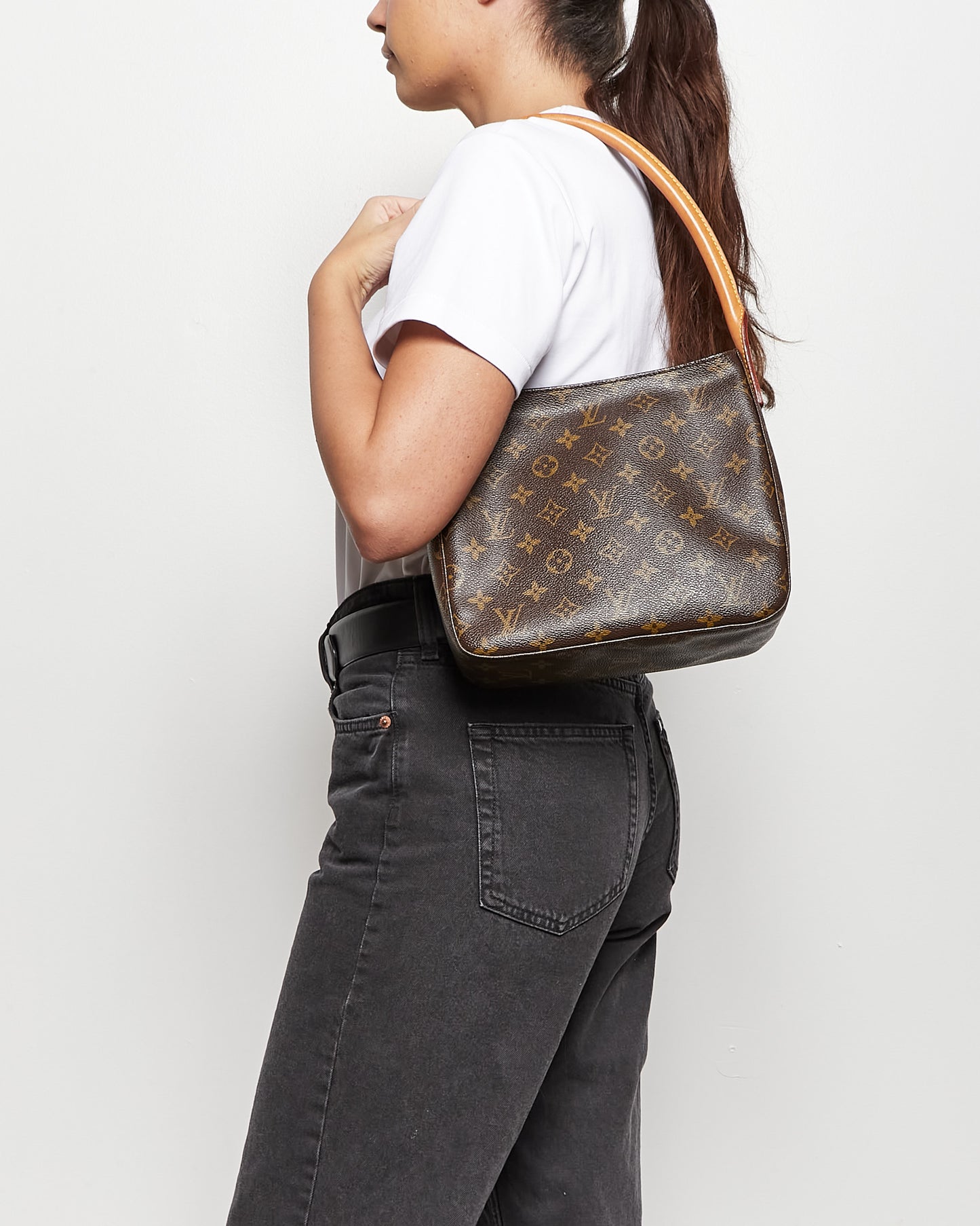 Louis Vuitton Monogram Canvas Looping MM Bag