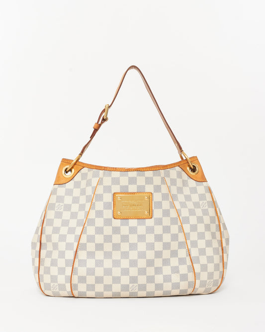 Louis Vuitton Damier Azur Coated Canvas Galliera PM Shoulder Bag