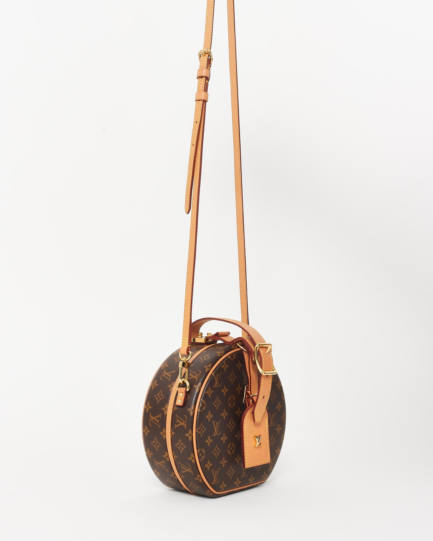 Louis Vuitton Monogram Coated Canvas Petite Boite Chapeau Bag