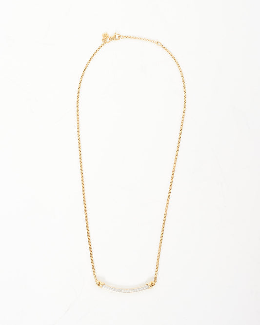 David Yurman 18K Gold 
Diamond Helena Necklace