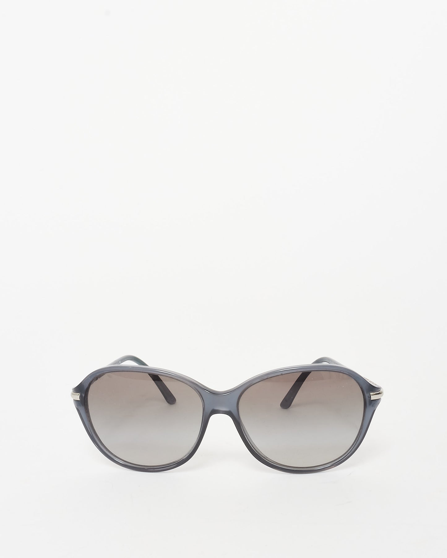 Burberry Blue Acetate B4124 Round Frame Sunglasses