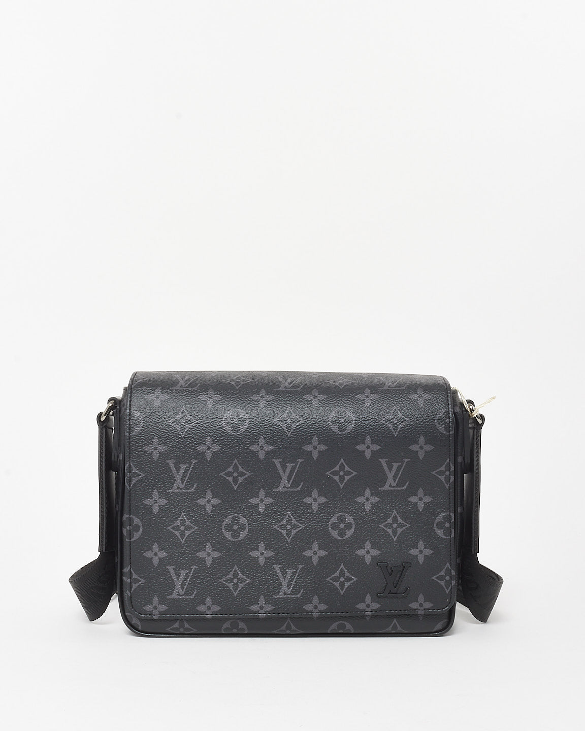 Louis Vuitton Monogram Eclipse Coated Canvas District PM Crossbody Bag