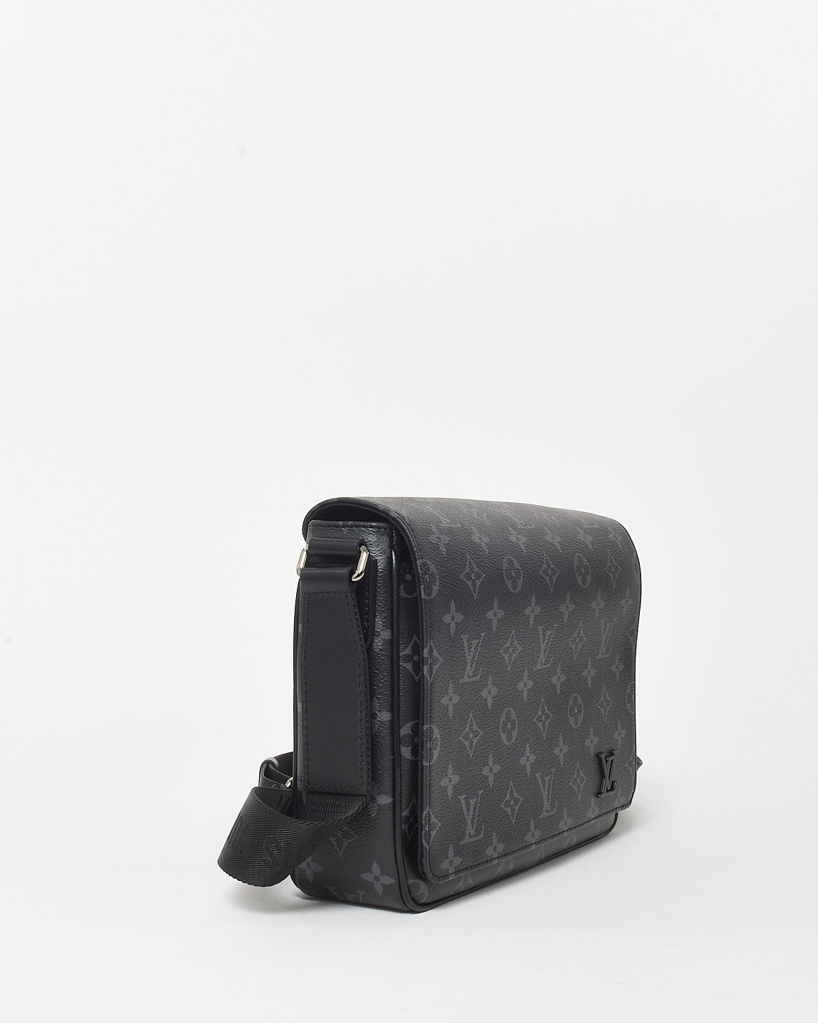 Louis Vuitton Monogram Eclipse Coated Canvas District PM Crossbody Bag