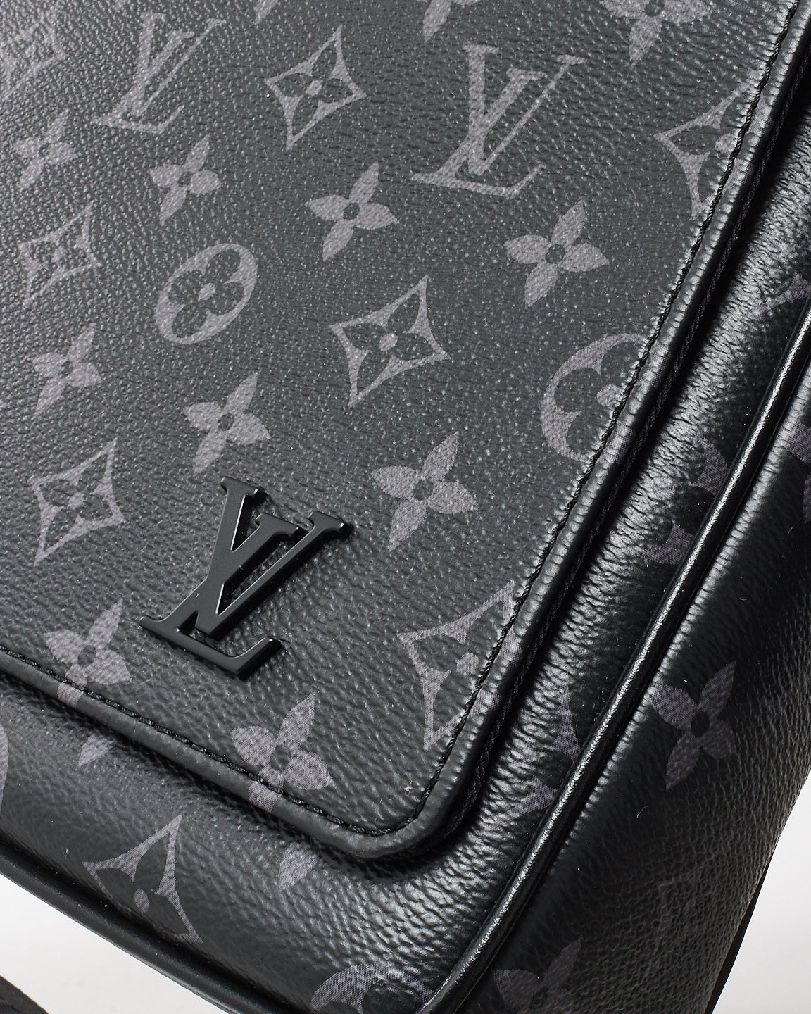 Louis Vuitton Monogram Eclipse Coated Canvas District PM Crossbody Bag