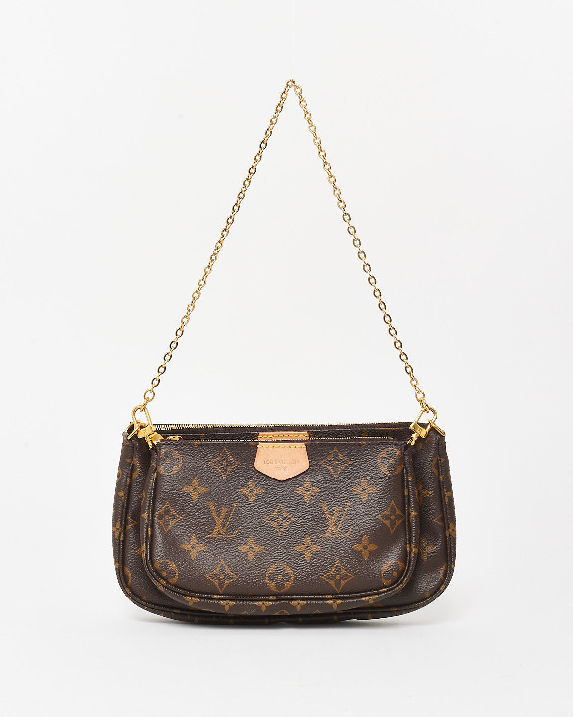 Louis Vuitton Monogram Coated Canvas Multi Pochette Bag W/OUT STRAP