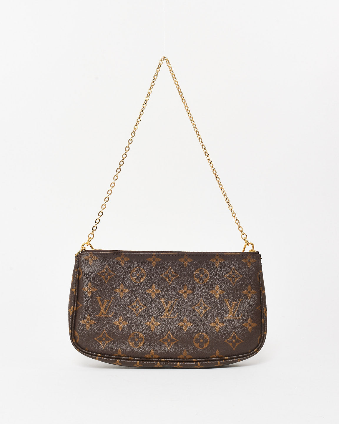 Louis Vuitton Monogram Coated Canvas Multi Pochette Bag W/OUT STRAP