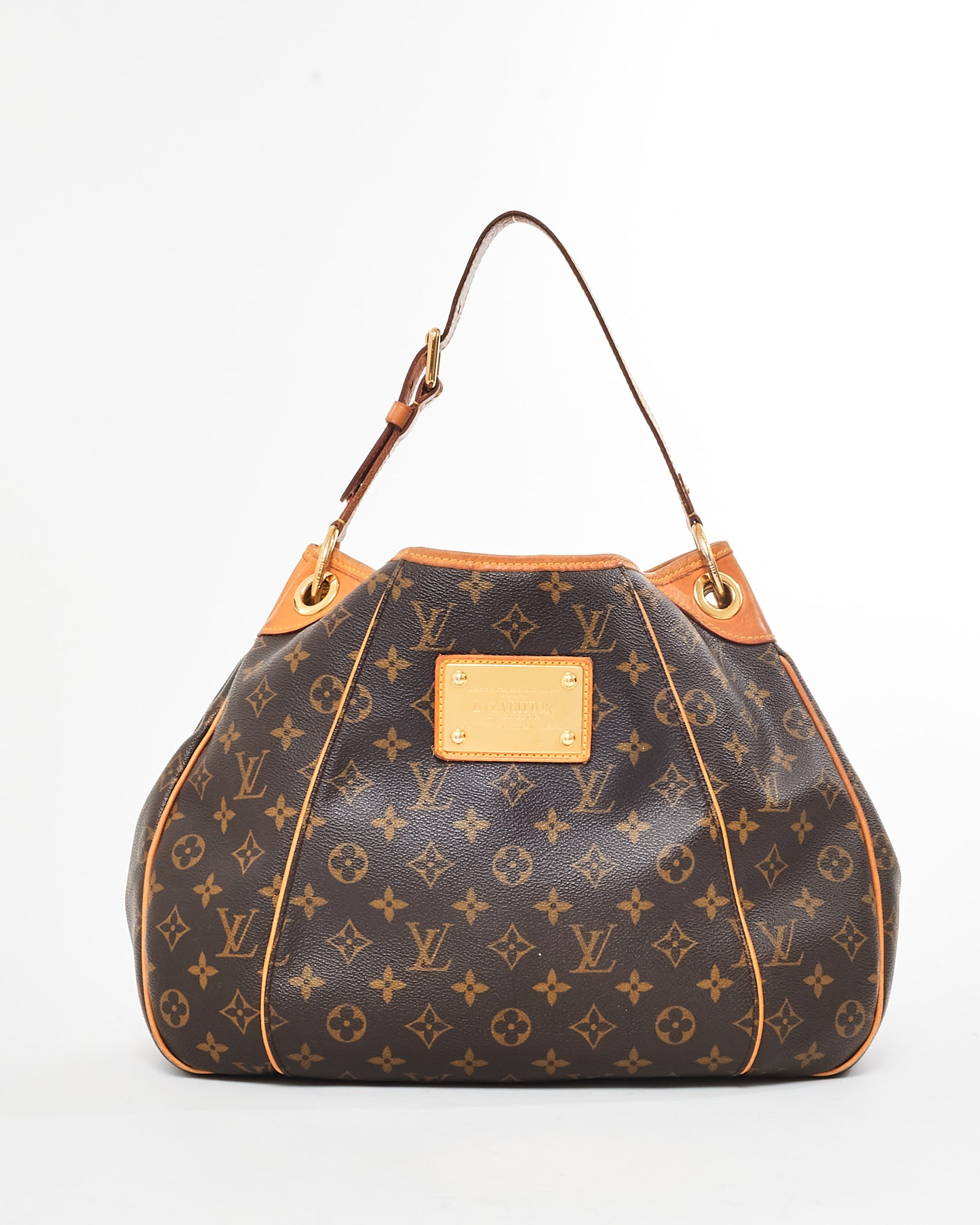 Louis Vuitton Brown Monogram Coated Canvas Galliera PM Shoulder Bag