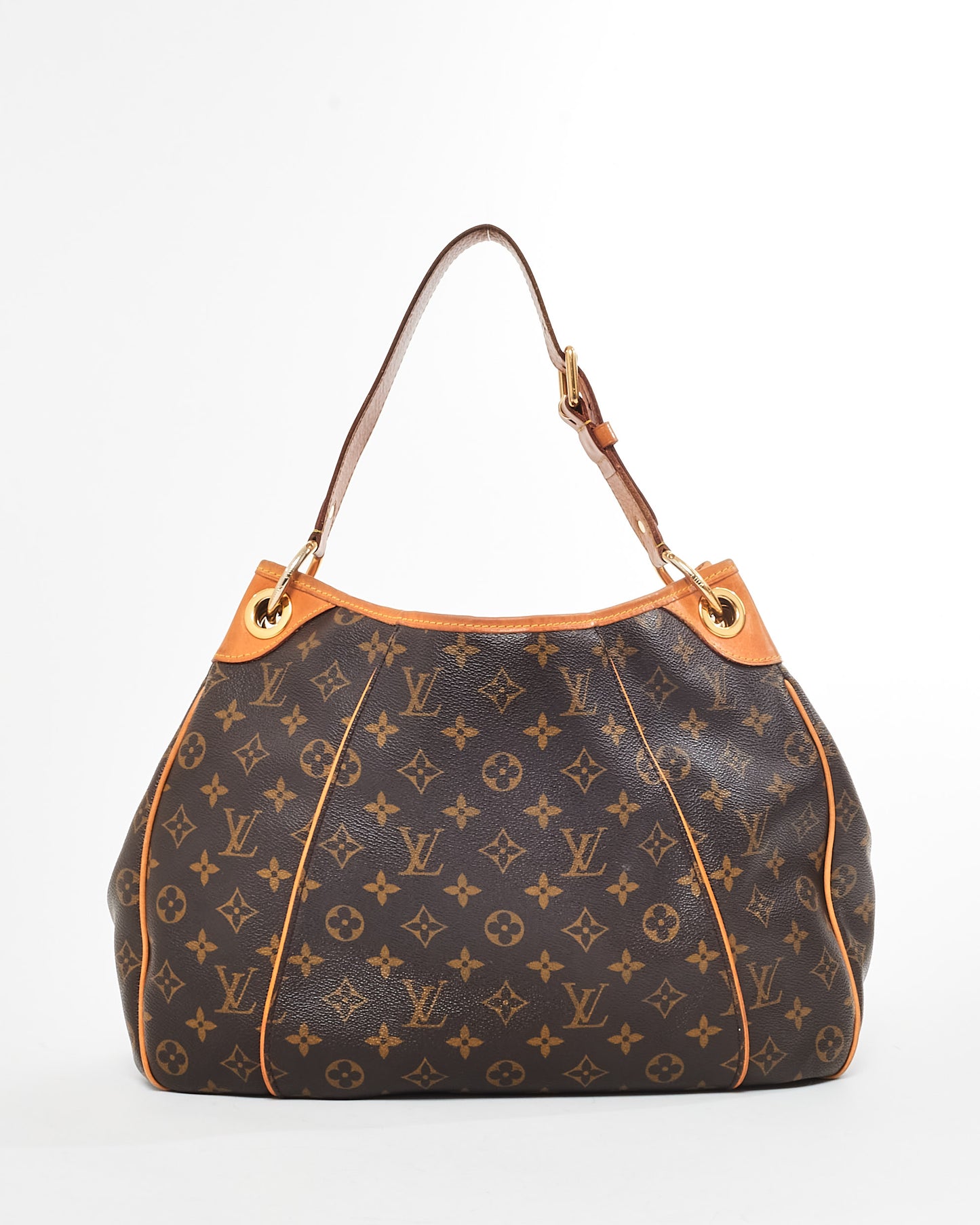 Louis Vuitton Brown Monogram Coated Canvas Galliera PM Shoulder Bag