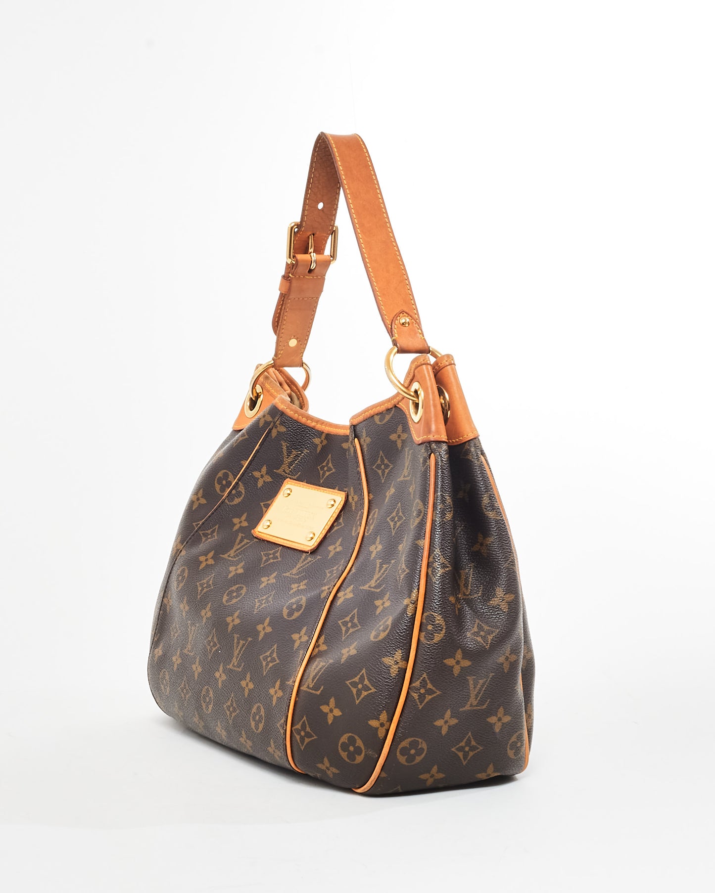 Louis Vuitton Brown Monogram Coated Canvas Galliera PM Shoulder Bag