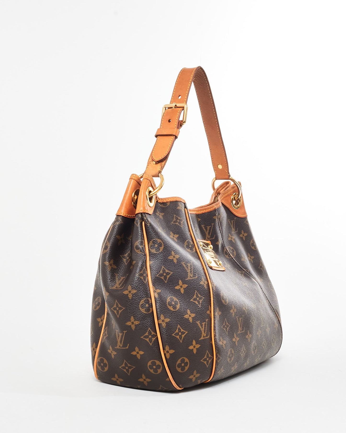 Louis Vuitton Brown Monogram Coated Canvas Galliera PM Shoulder Bag