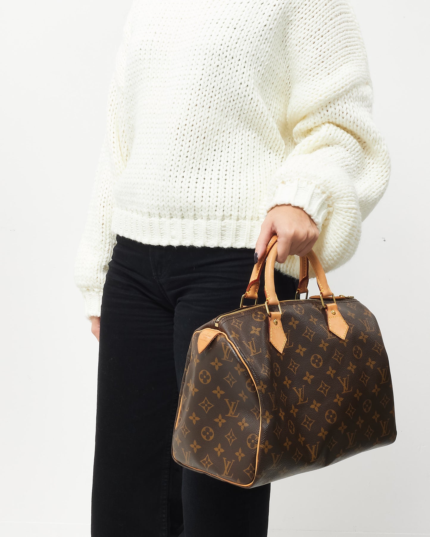 Louis Vuitton Monogram Canvas Speedy 30 Bag