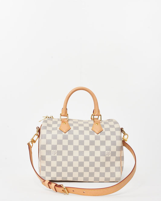 Louis Vuitton Damier Azur Canvas Speedy Bandoulière 25