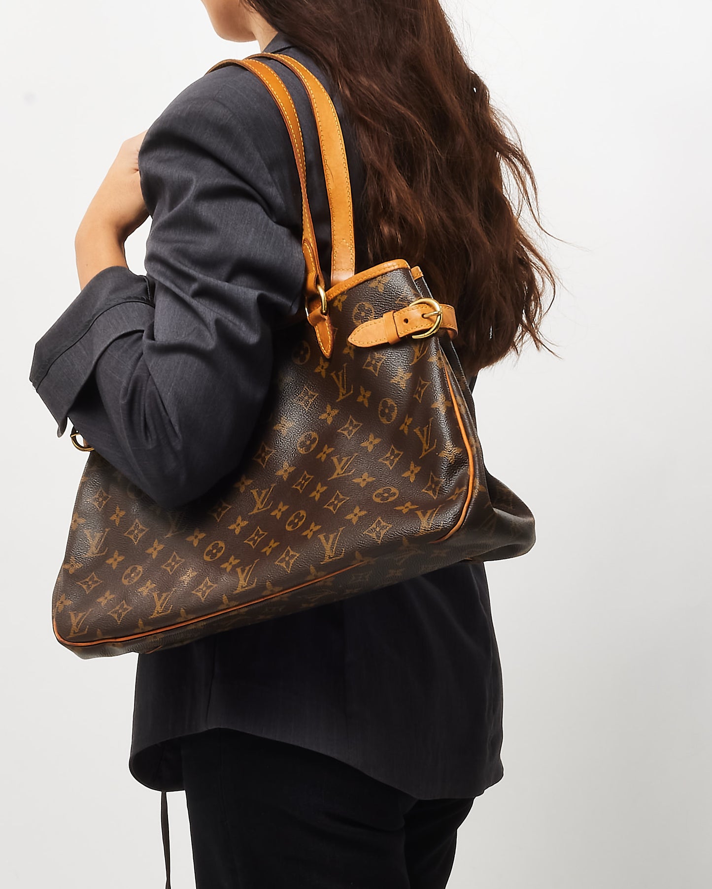 Louis Vuitton Monogram Canvas Batignolles Horizontal Shoulder Bag