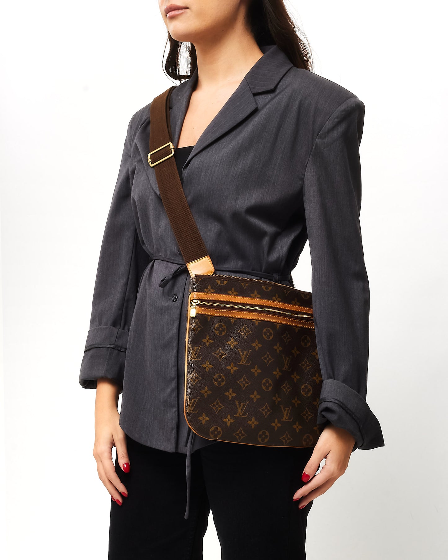 Louis Vuitton Monogram Canvas Pochette Bosphore Crossbody