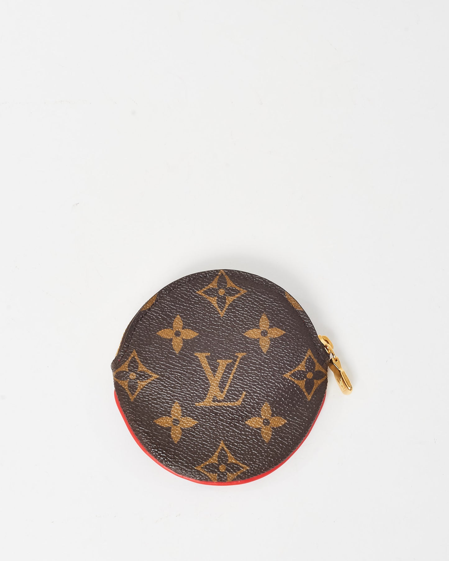 Louis Vuitton Monogram Canvas Vivienne Holiday Round Coin Pouch