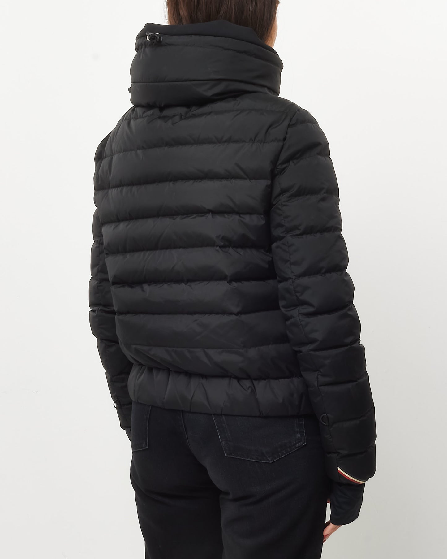 Moncler Black Down Vonne Short Jacket - 2