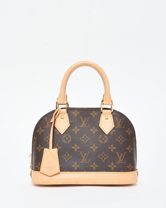 Louis Vuitton Monogram Coated Canvas Alma BB Bag