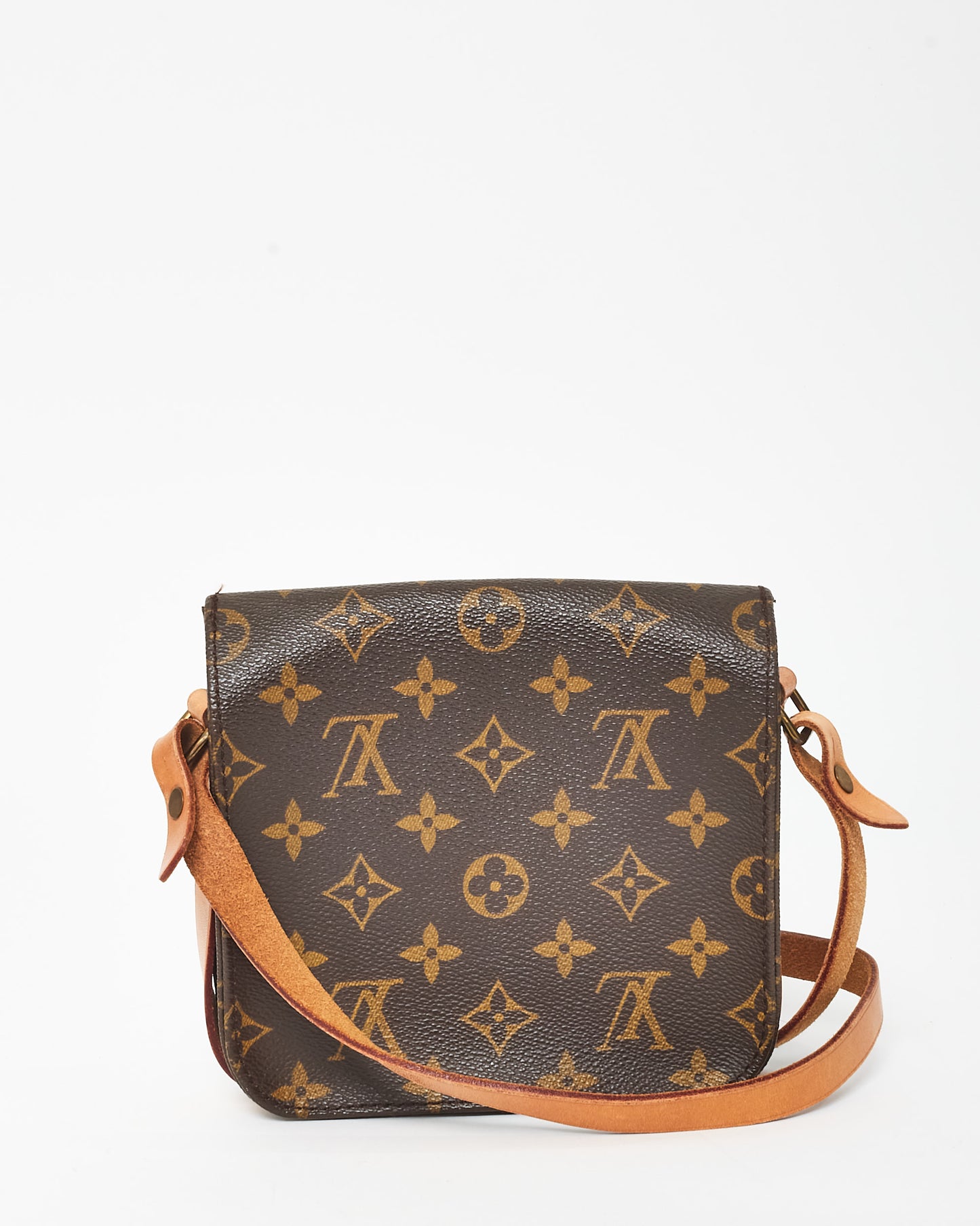 Louis Vuitton Vintage Monogram Mini Cartouchiere Crossbody Bag