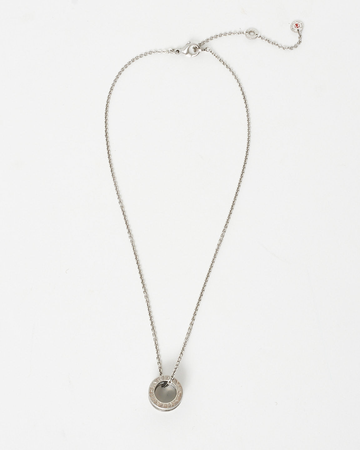 Bvlgari Silver 
Black B-Zero Necklace - Save The Children Collection