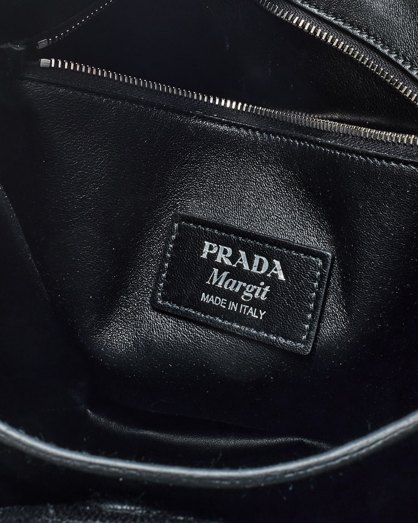 Prada Forest Green Leather Margit Shoulder Bag