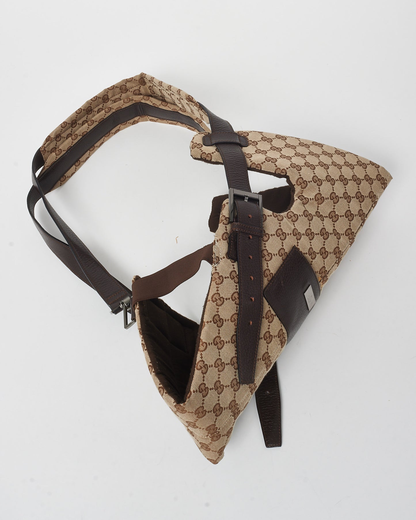 Gucci Brown GG Monogram Canvas Baby Carrier