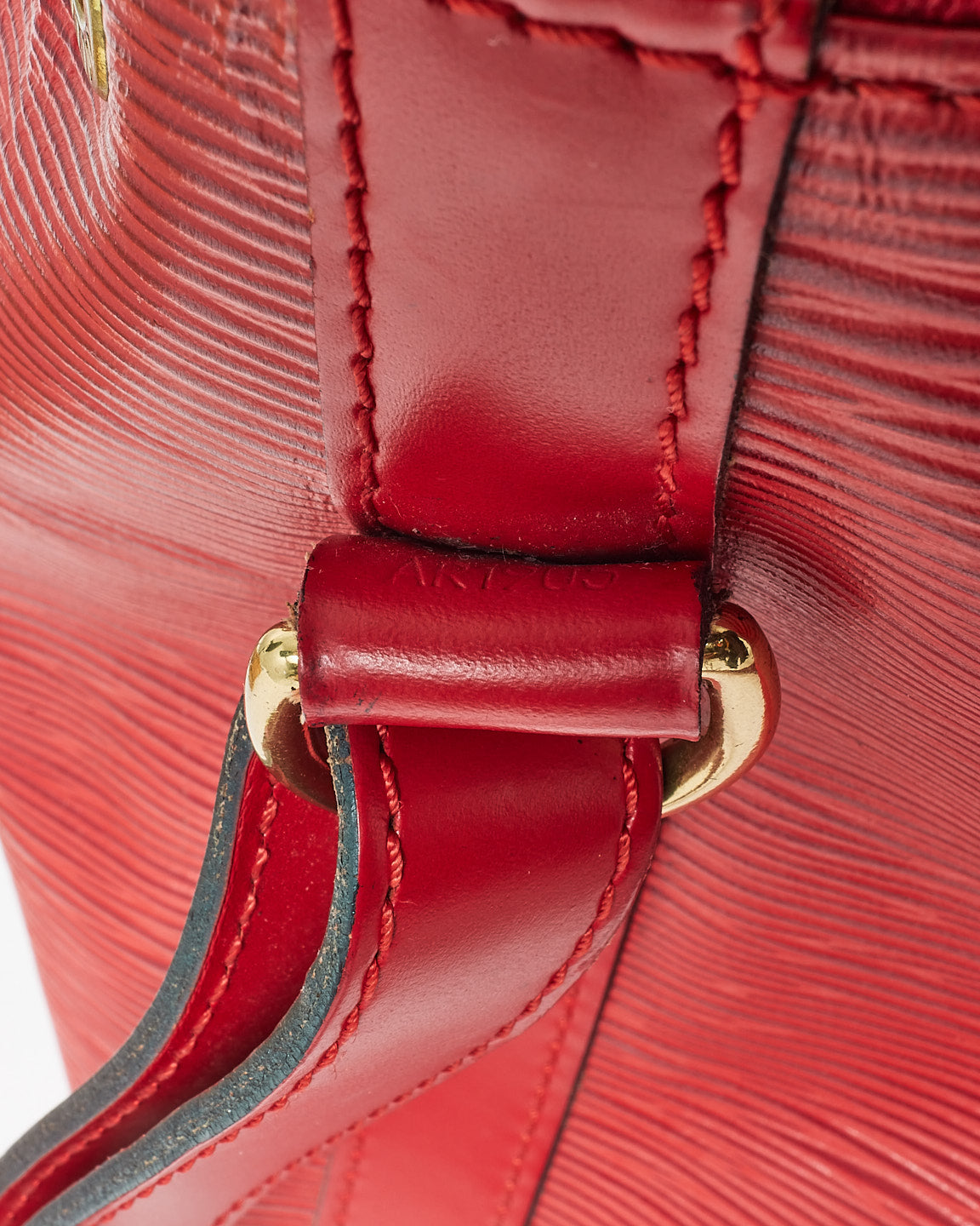 Louis Vuitton Red Epi Leather Noé Bucket Bag