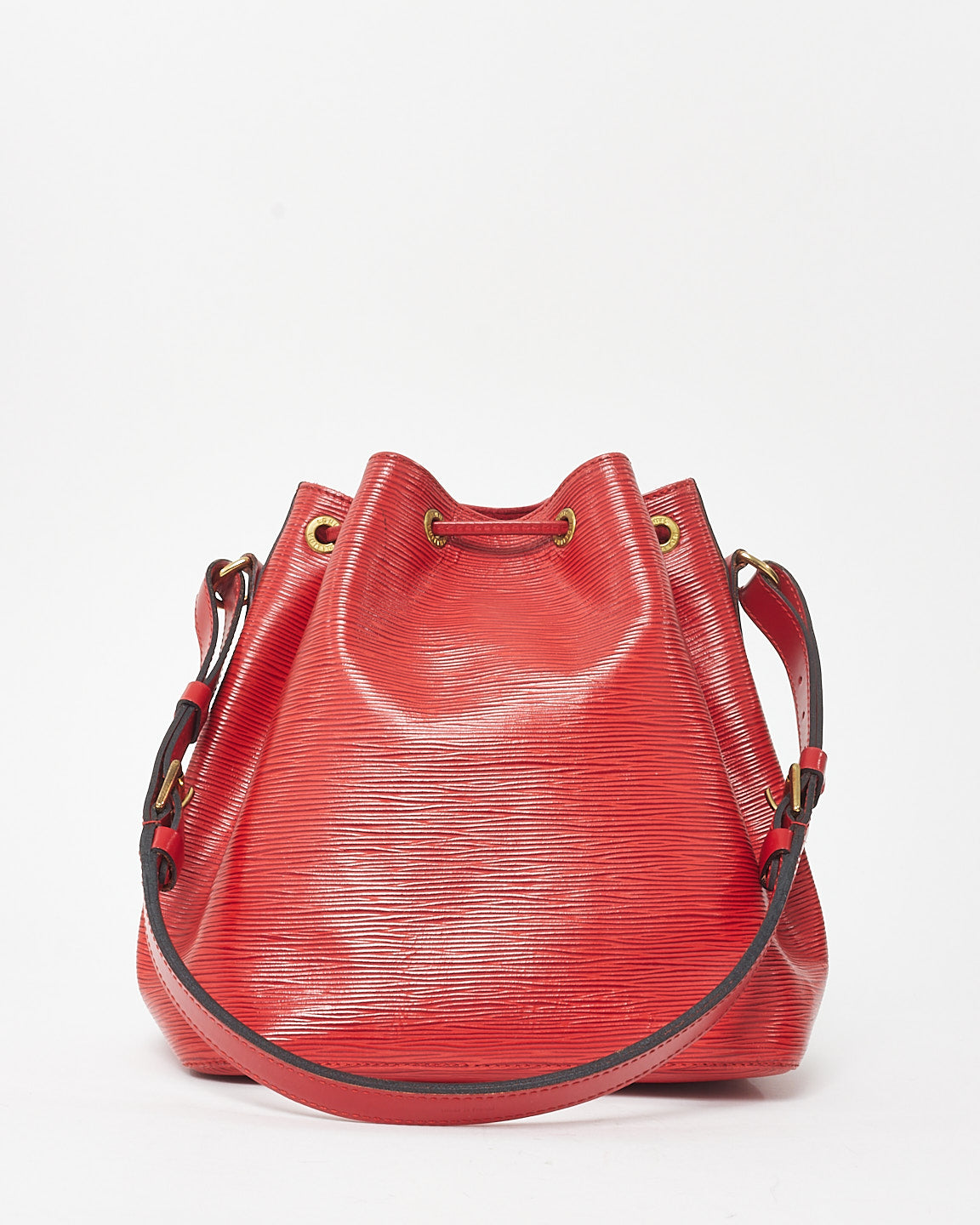 Louis Vuitton Red Epi Leather Noé Bucket Bag