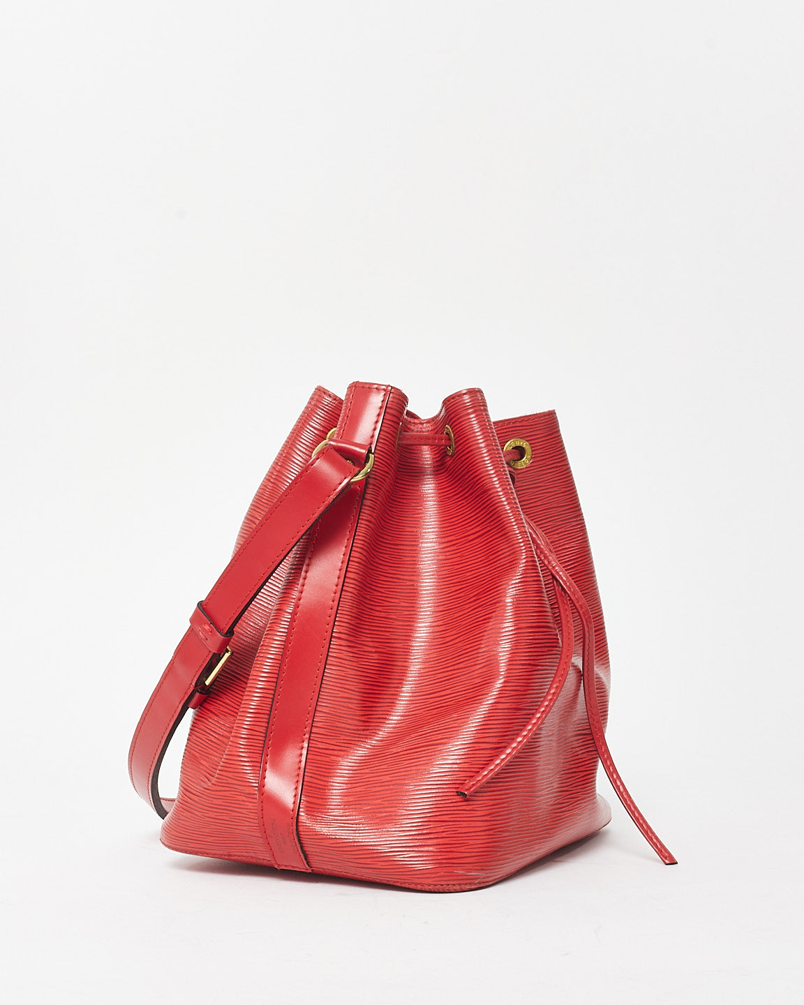 Louis Vuitton Red Epi Leather Noé Bucket Bag