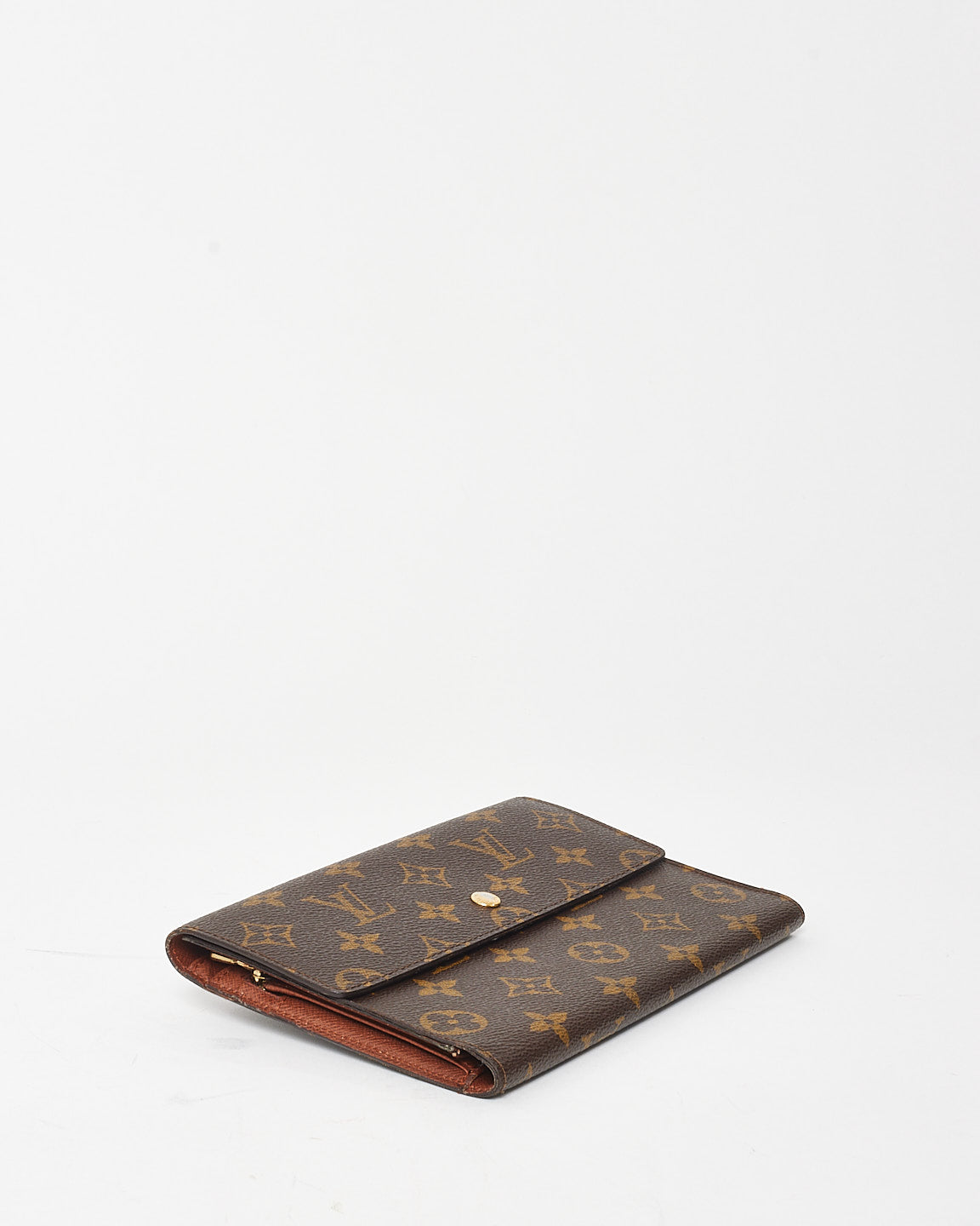 Louis Vuitton Vintage Monogram Canvas Flap Wallet