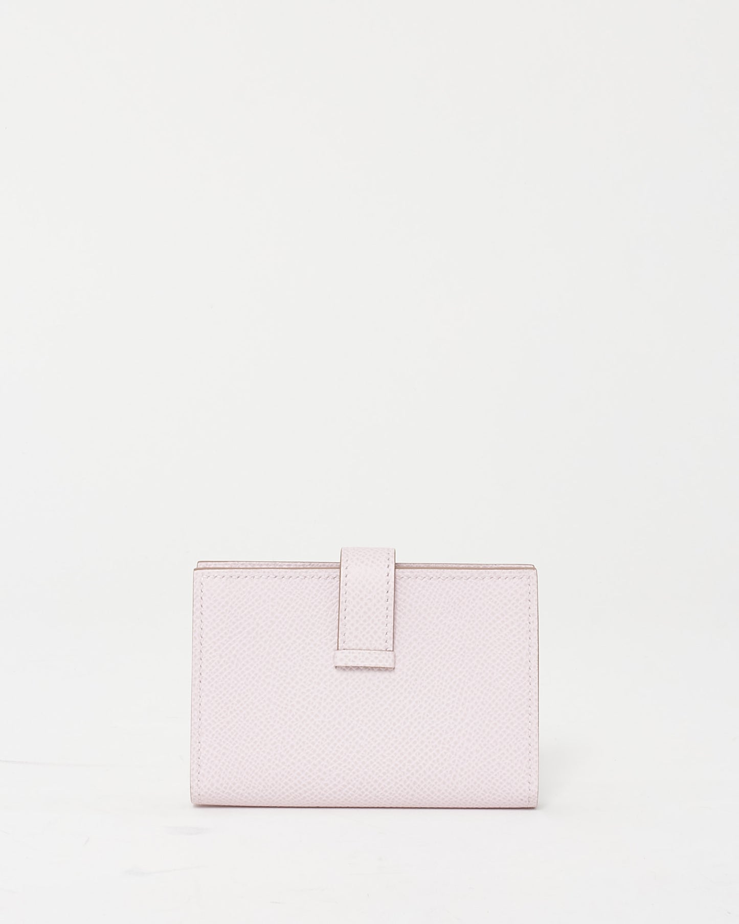 Hermès Mauve Pâle Epsom Leather Bearn Card Case