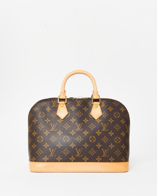 Louis Vuitton Monogram Coated Canvas Alma PM Bag