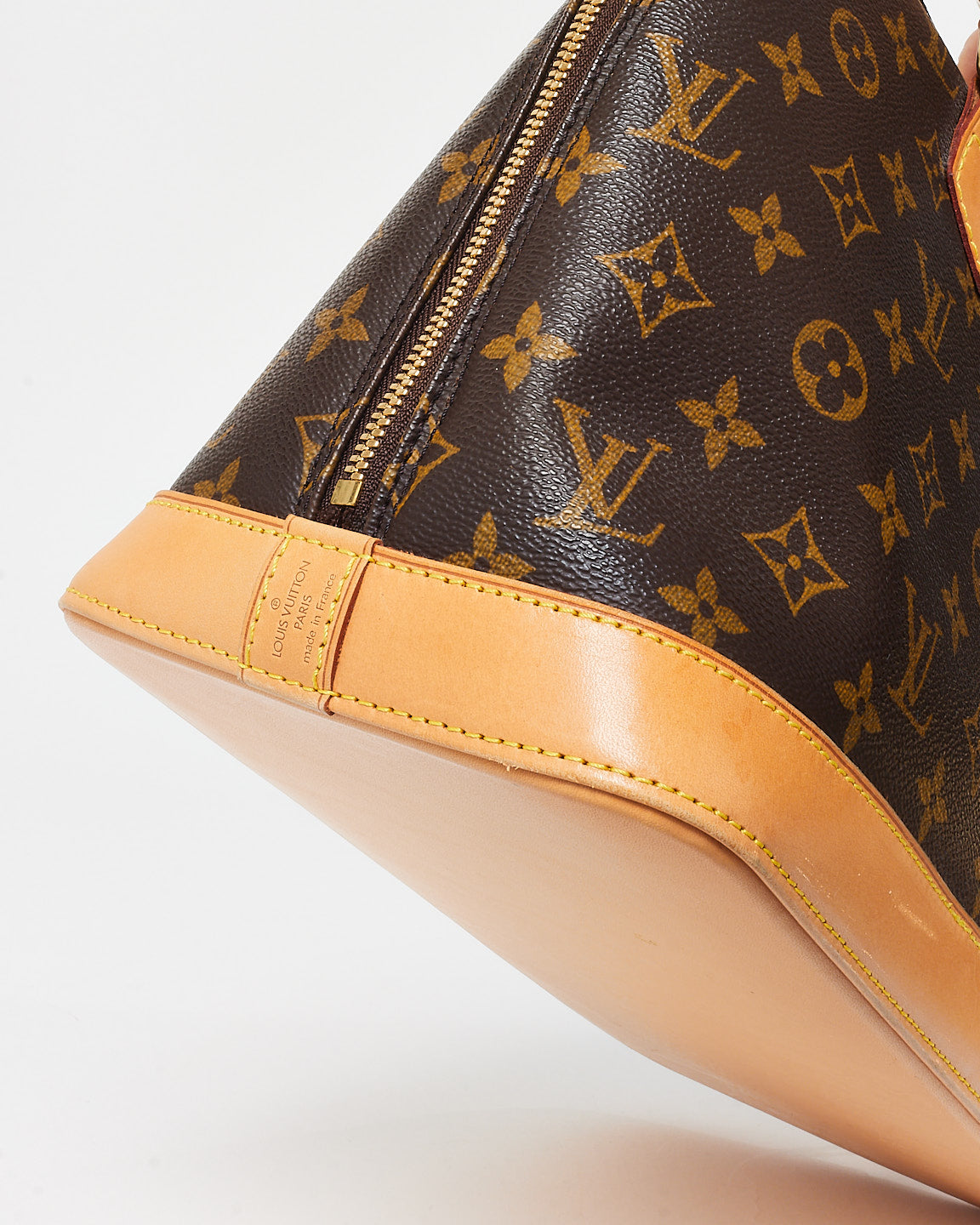 Louis Vuitton Monogram Coated Canvas Alma PM Bag