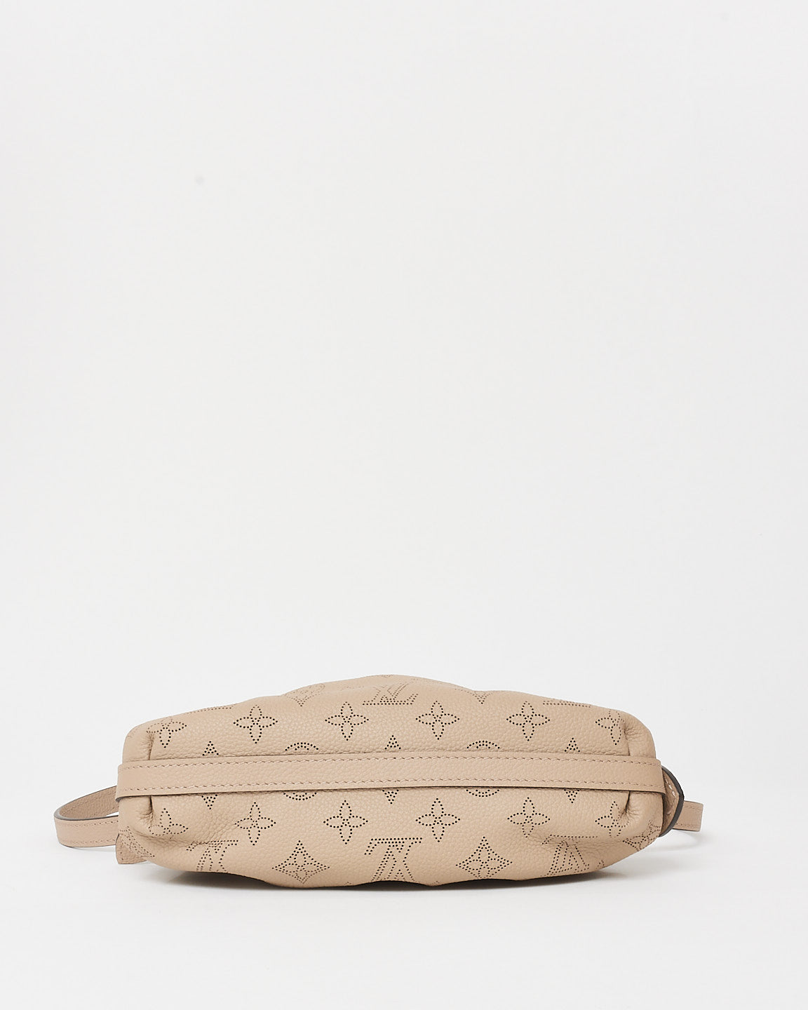 Louis Vuitton Taupe Mahina Leather Mini Scalia Pouch