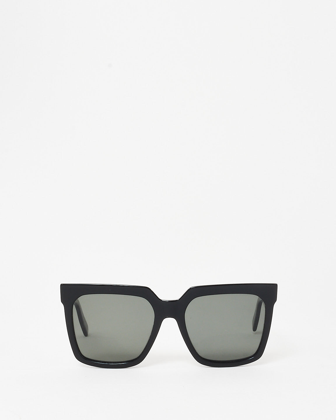 Celine Black Acetate Oversized Square CL4055 Frame Sunglasses