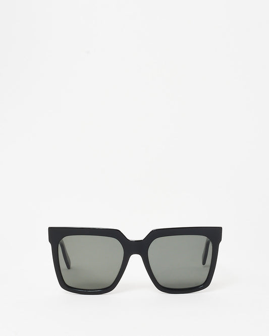 Celine Black Acetate Oversized Square CL4055 Frame Sunglasses