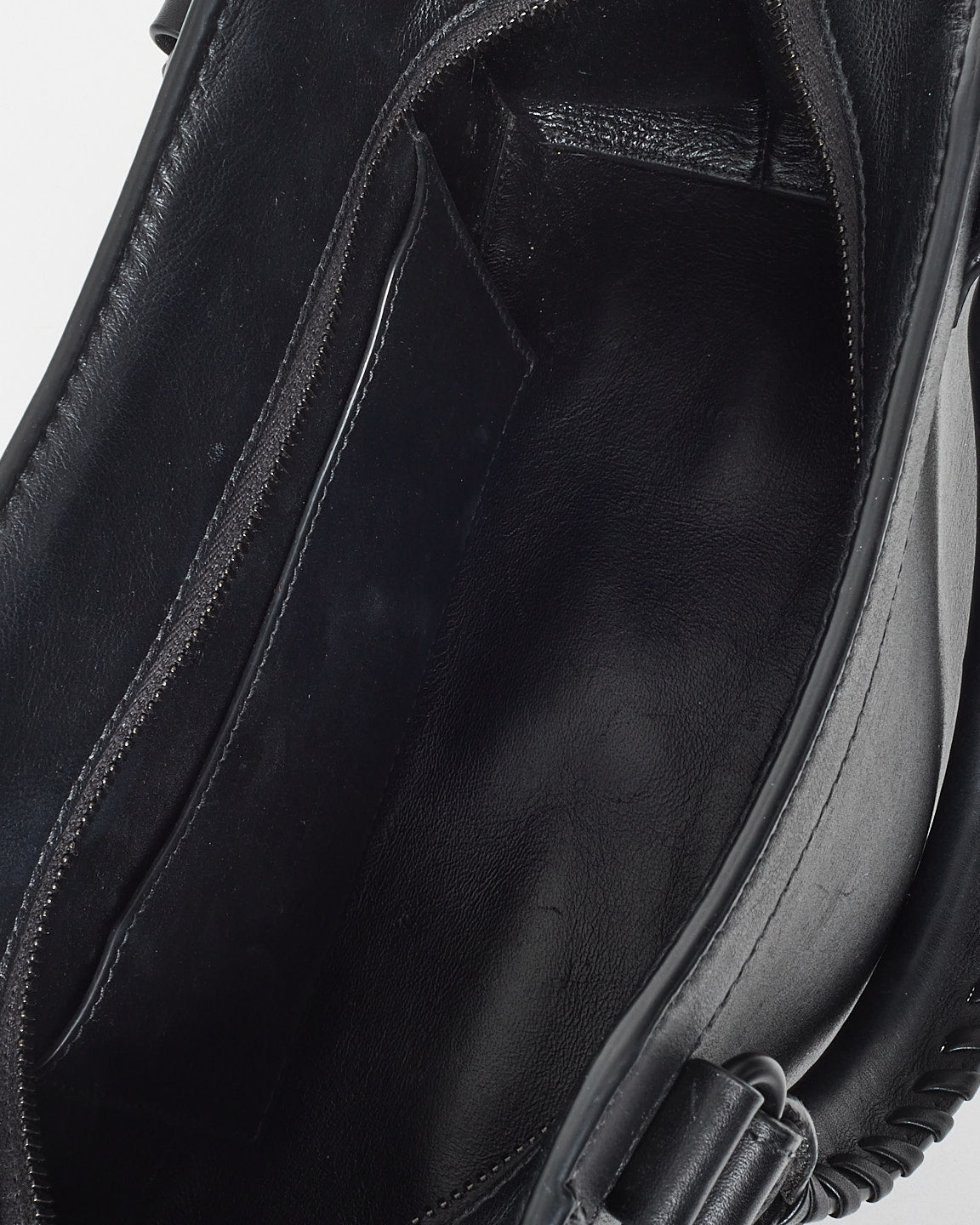 Balenciaga Black On Black Leather Neo Classic City Bag