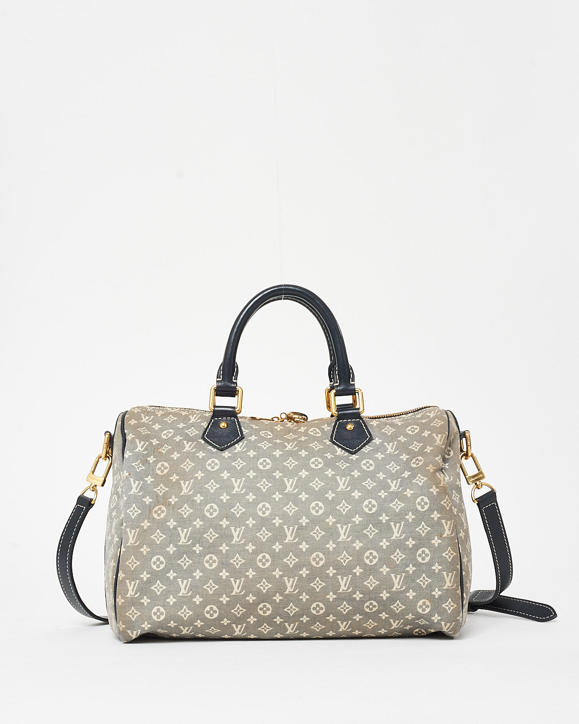 Louis Vuitton Mini Lin Canvas Speedy 30 Bandoulière