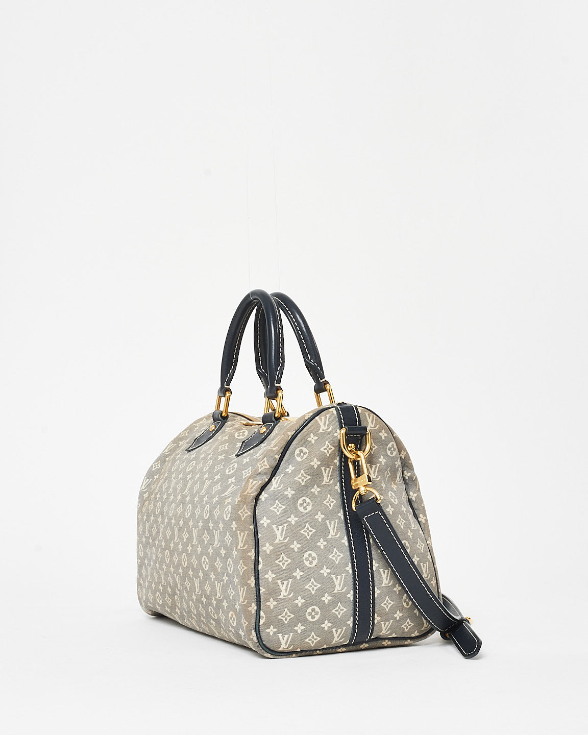 Louis Vuitton Mini Lin Canvas Speedy 30 Bandoulière