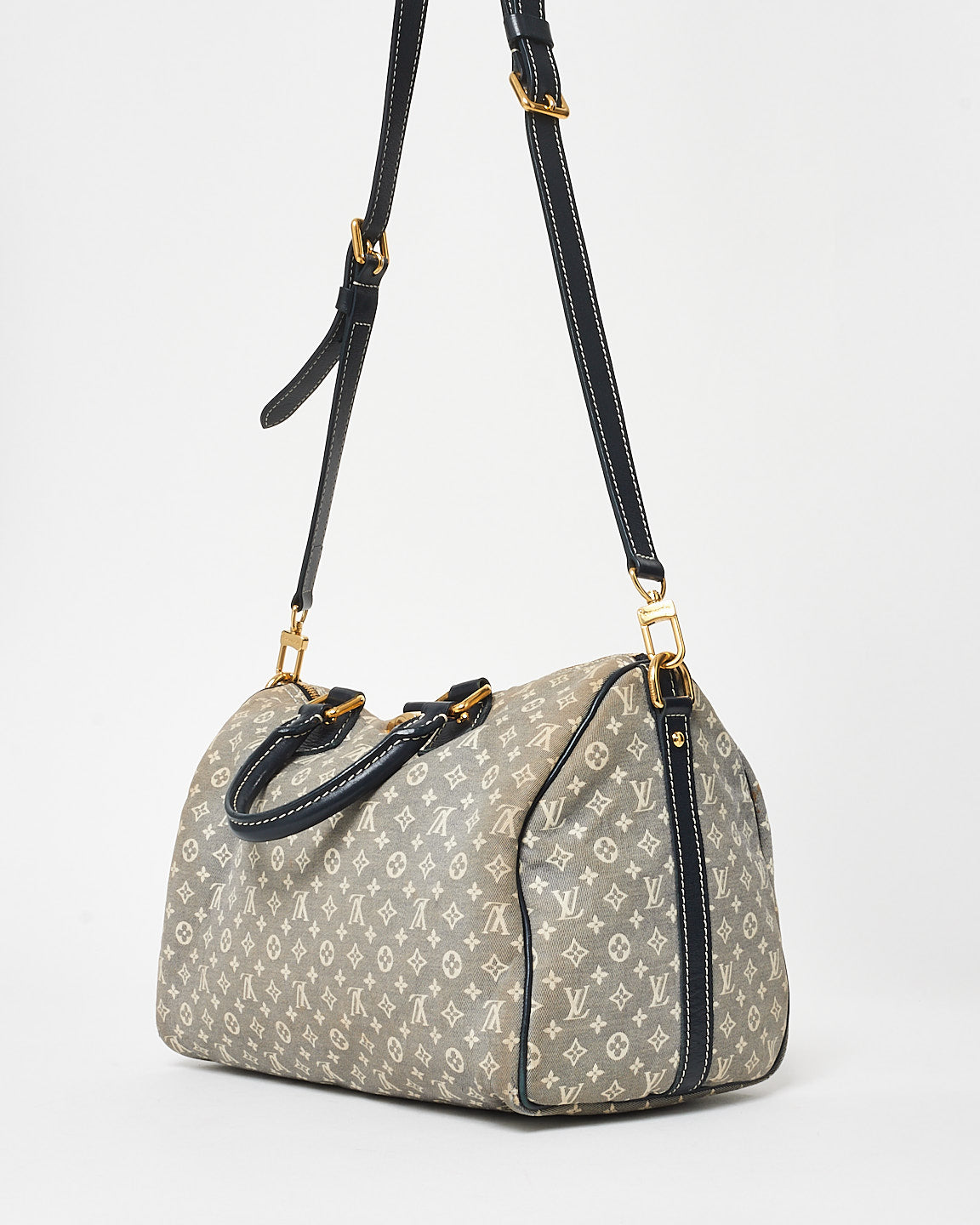 Louis Vuitton Mini Lin Canvas Speedy 30 Bandoulière