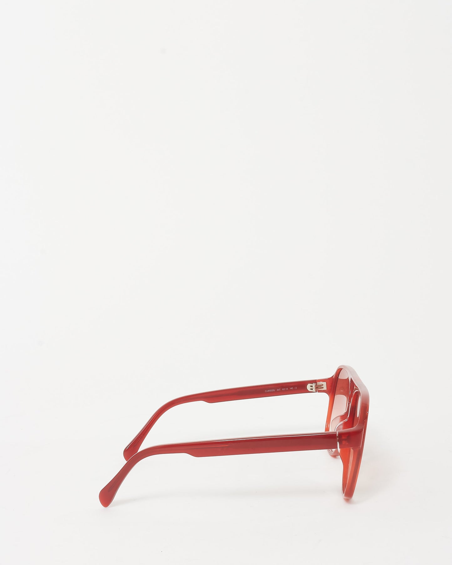 Celine Red Acetate Aviator CL40032U Sunglasses