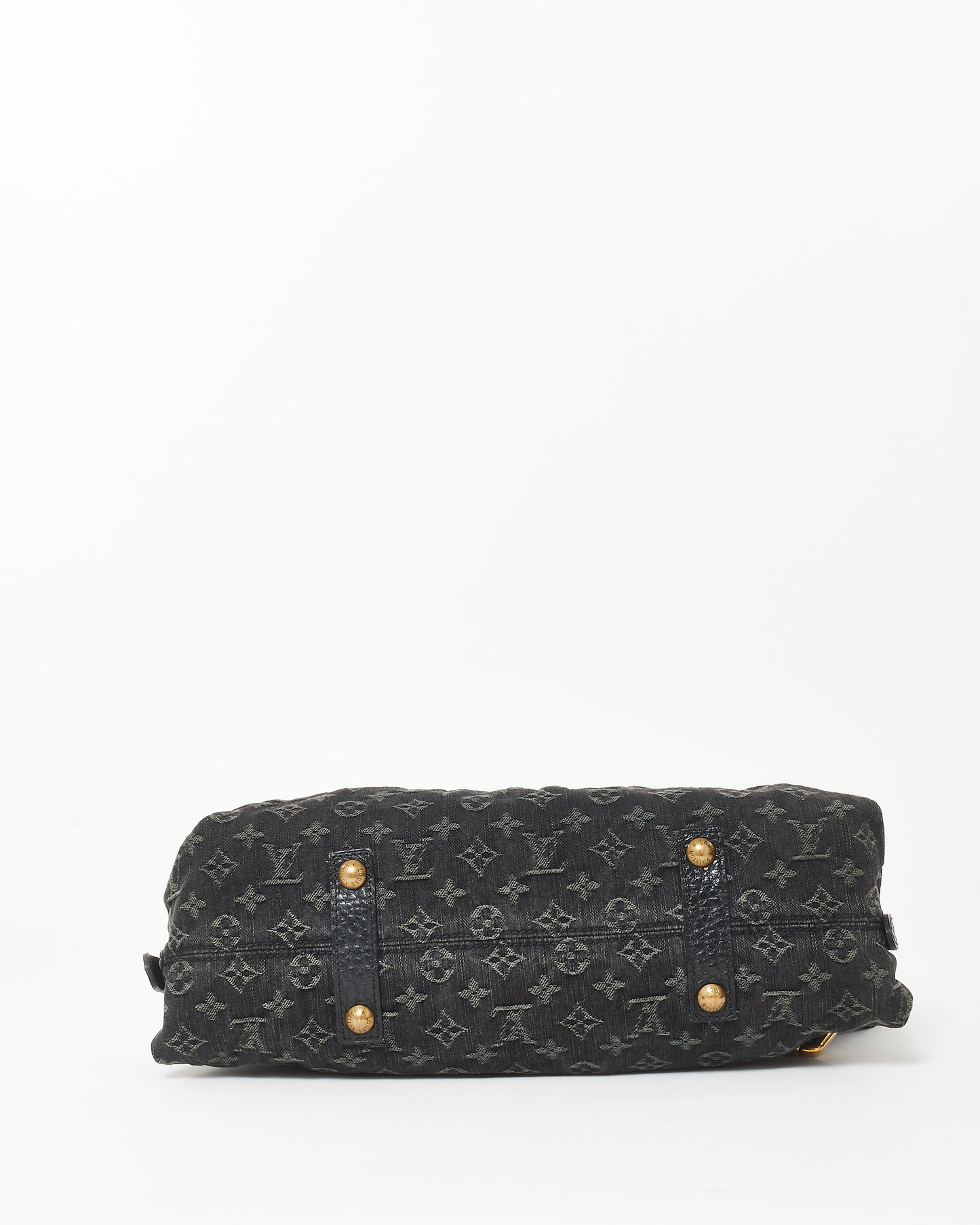 Louis Vuitton Black Denim Monogram Neo Cabby GM Tote Bag