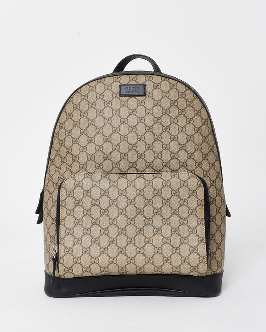 Gucci Monogram Coated GG Supreme Canvas Backpack