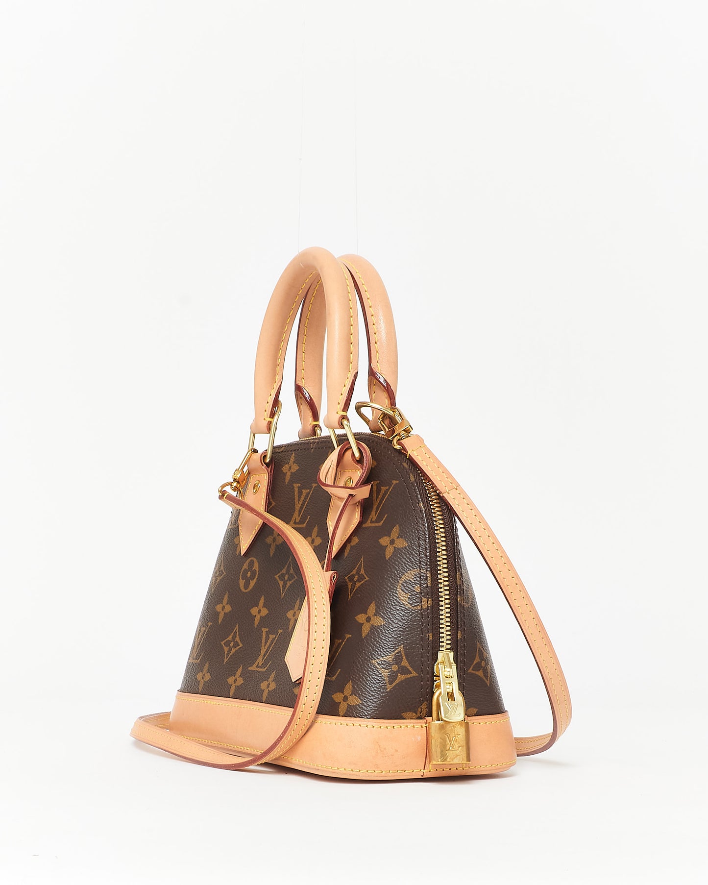 Louis Vuitton Monogram Coated Canvas Alma BB Bag