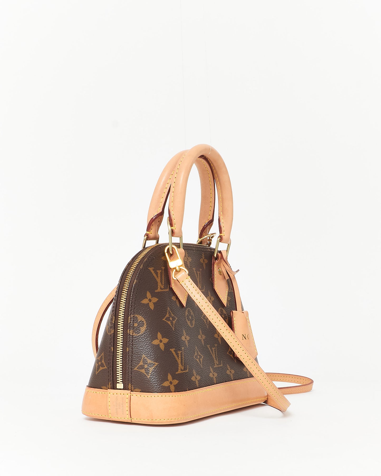 Louis Vuitton Monogram Coated Canvas Alma BB Bag