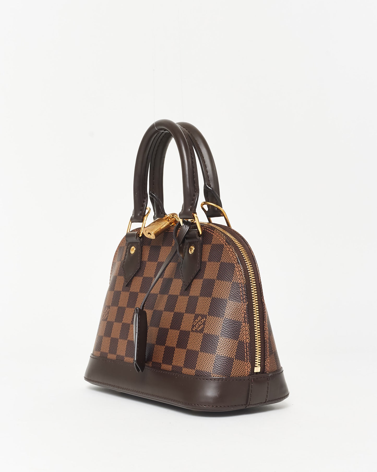 Louis Vuitton Damier Ebene Coated Canvas Alma BB Bag